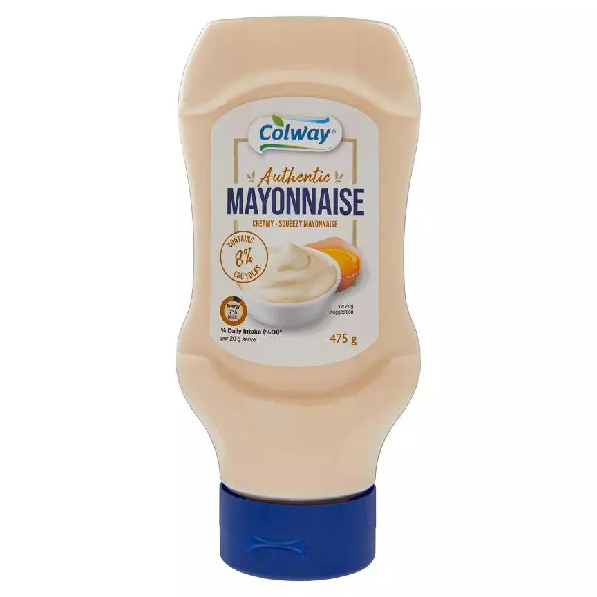 Authentic Mayonnaise Squeeze 475g