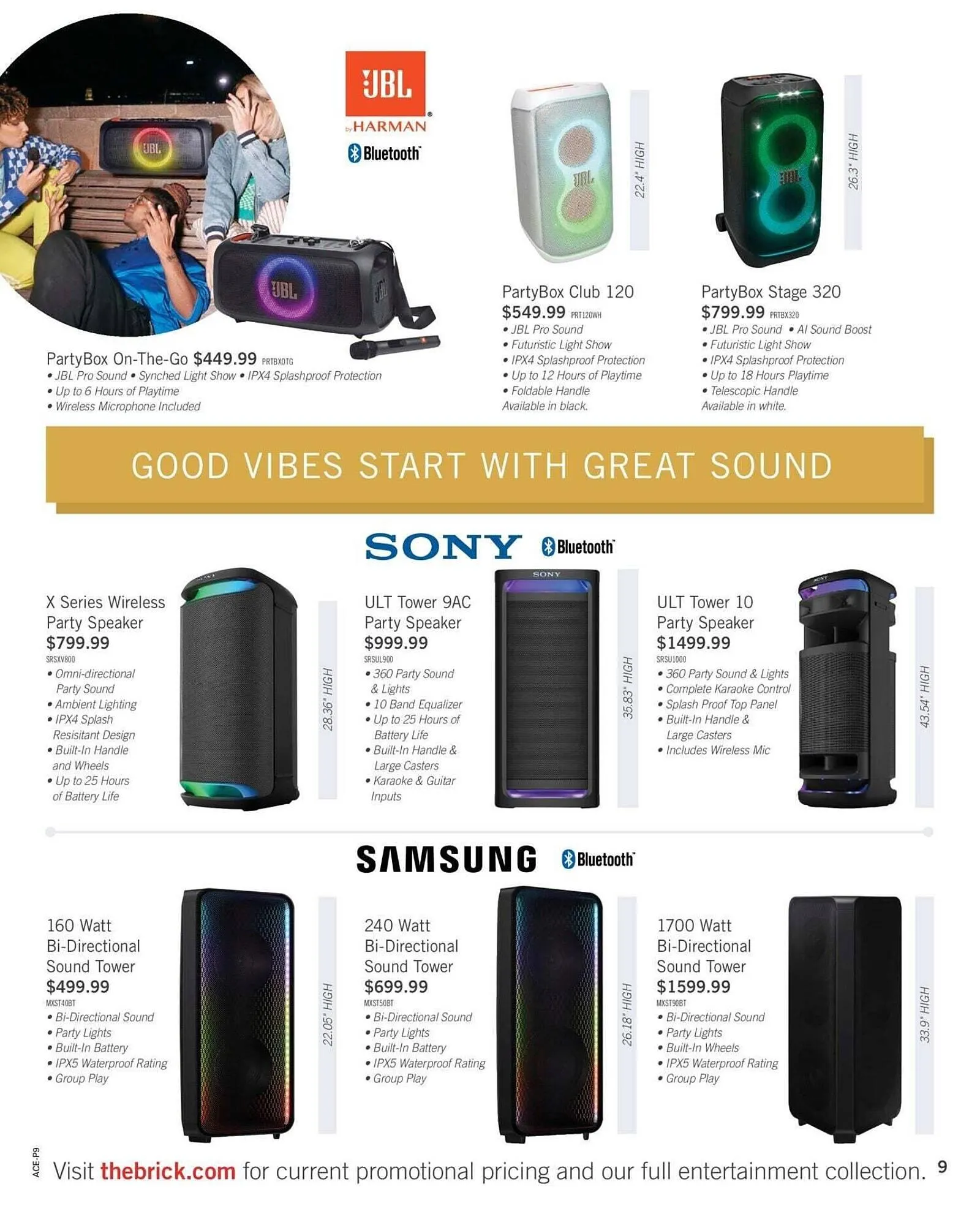 The Brick flyer from September 1 to January 1 2026 - flyer page 9