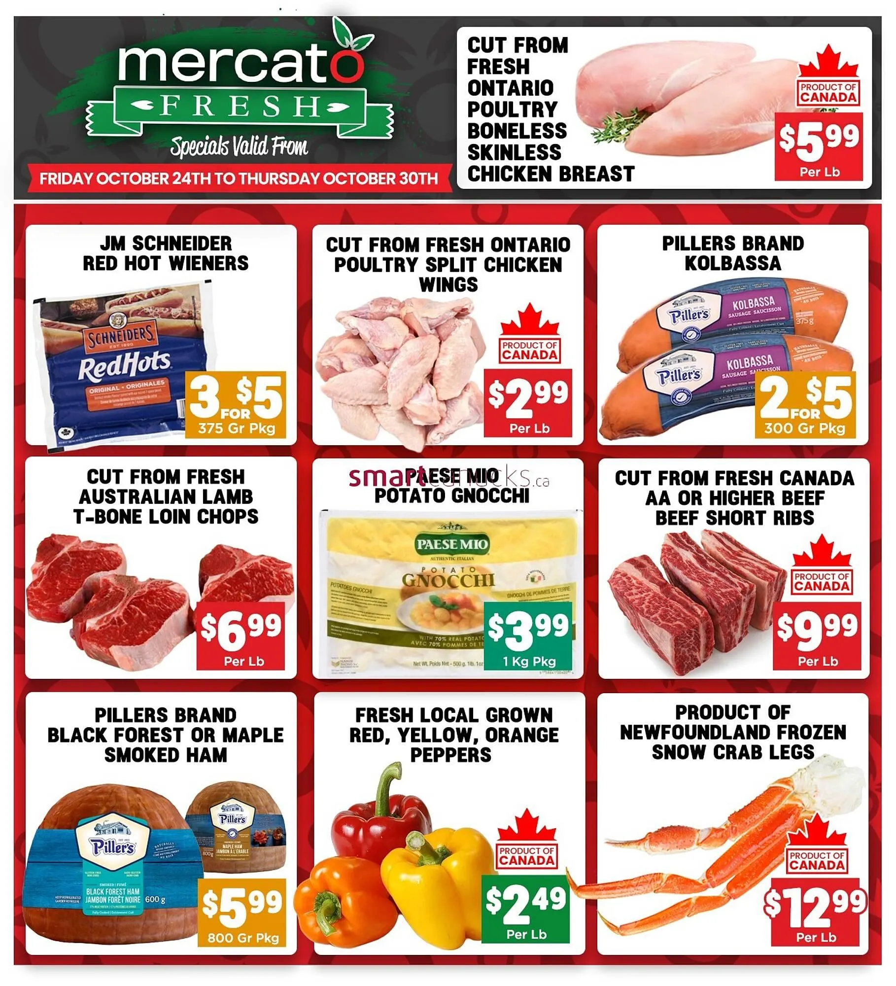 Mercato Fresh flyer from October 24 to October 30 2025 - flyer page 1