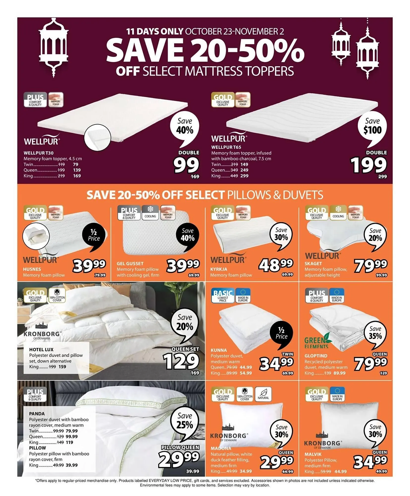 JYSK flyer from October 23 to November 6 2025 - flyer page 10