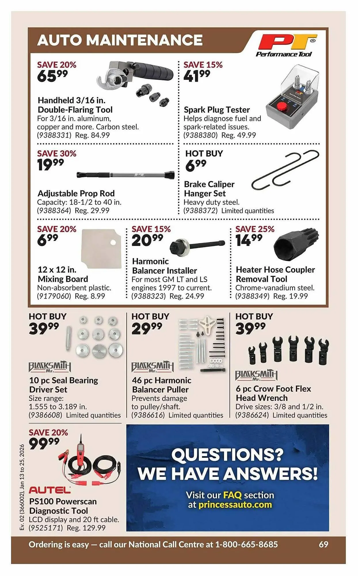 Princess Auto flyer from January 13 to January 26 2026 - flyer page 74