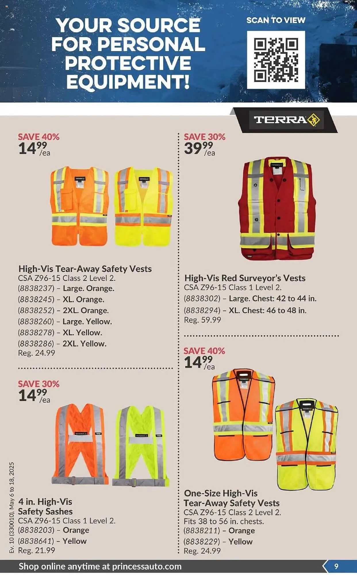 Princess Auto flyer from May 6 to May 18 2025 - flyer page 14