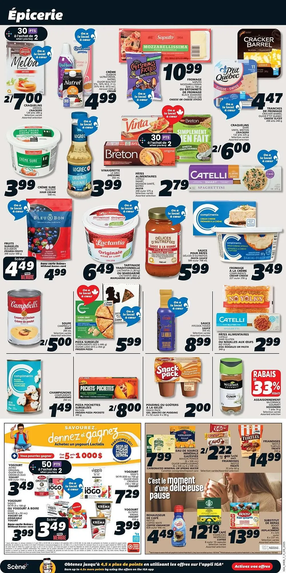 IGA flyer from September 11 to September 24 2025 - flyer page 11