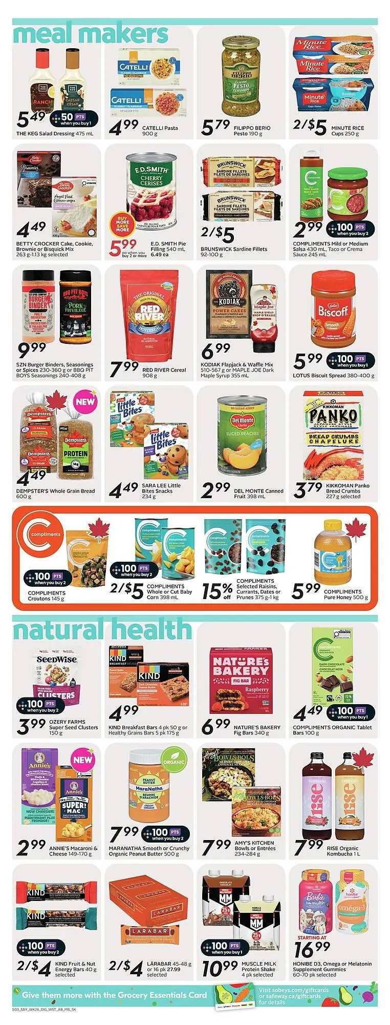 Safeway flyer from October 23 to October 29 2025 - flyer page 11