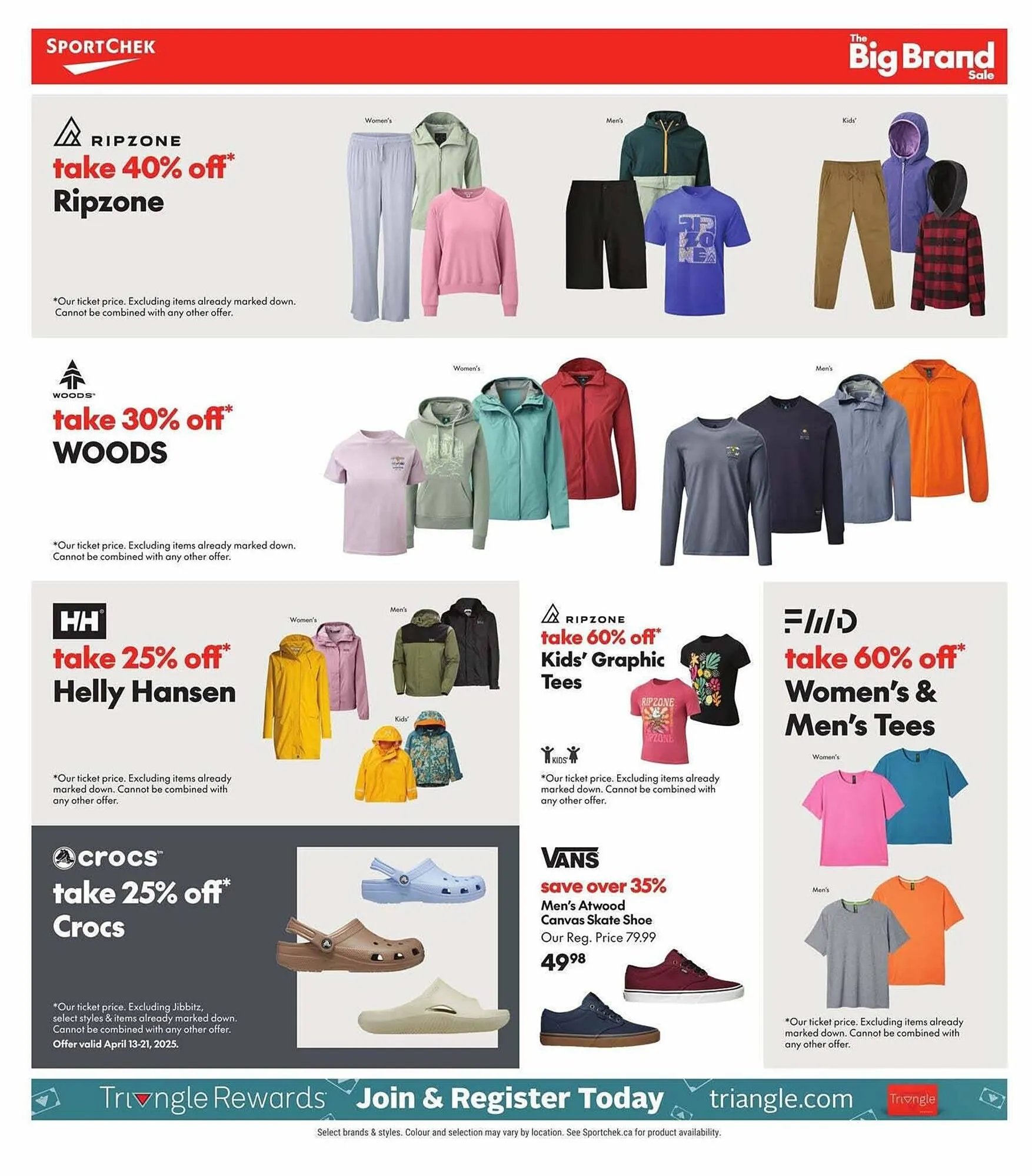 Sport Chek flyer from April 9 to April 16 2025 - flyer page 3