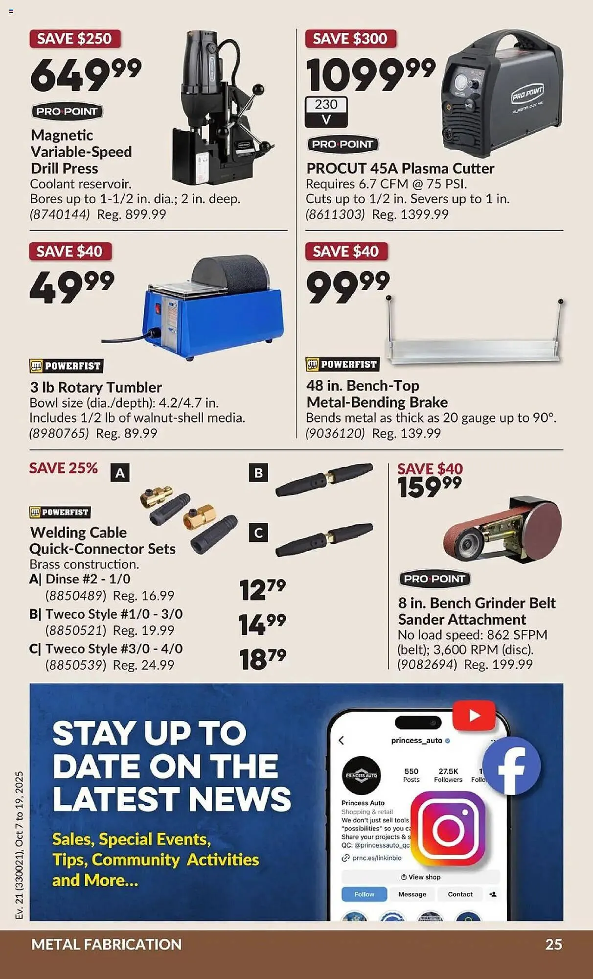 Princess Auto flyer from October 7 to October 20 2025 - flyer page 31