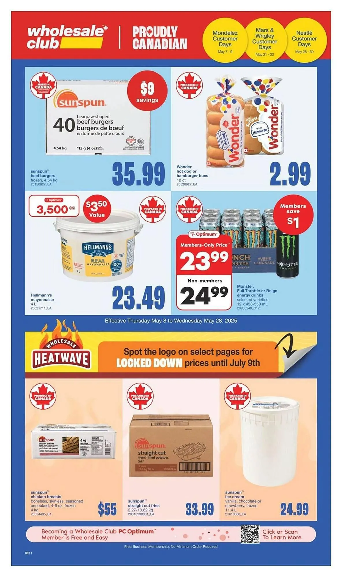 Wholesale Club flyer from May 1 to May 31 2025 - flyer page 4