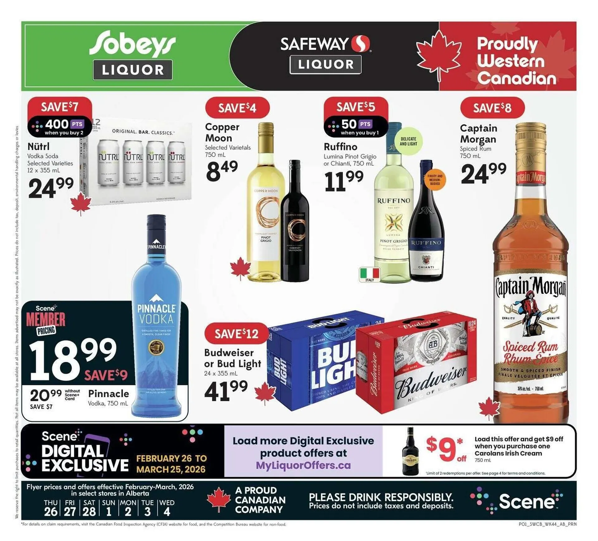 Safeway flyer from February 26 to March 5 2026 - flyer page 1