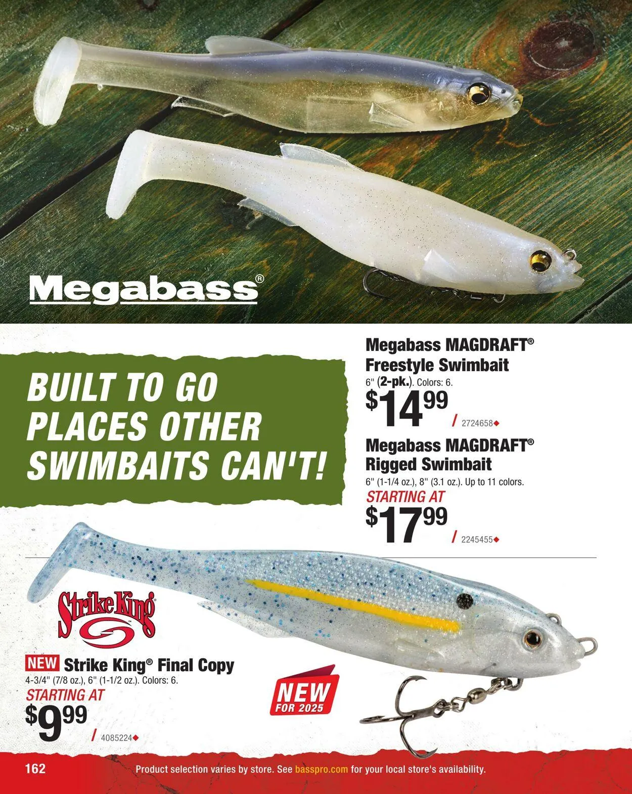 Bass Pro Current flyer from April 7 to April 21 2025 - flyer page 162