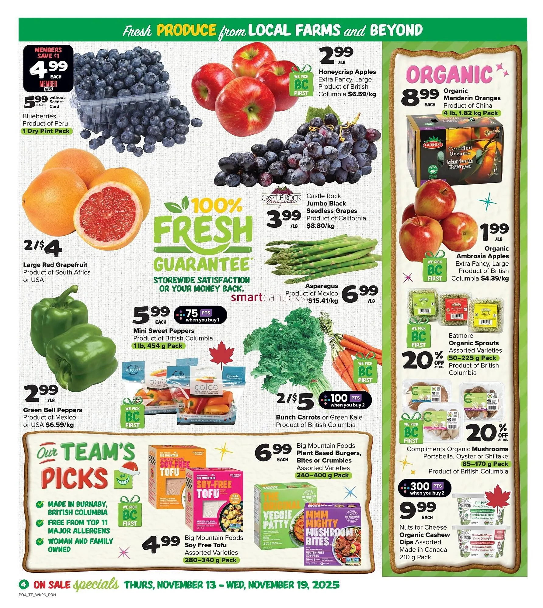 Thrifty Foods flyer from November 13 to December 10 2025 - flyer page 5