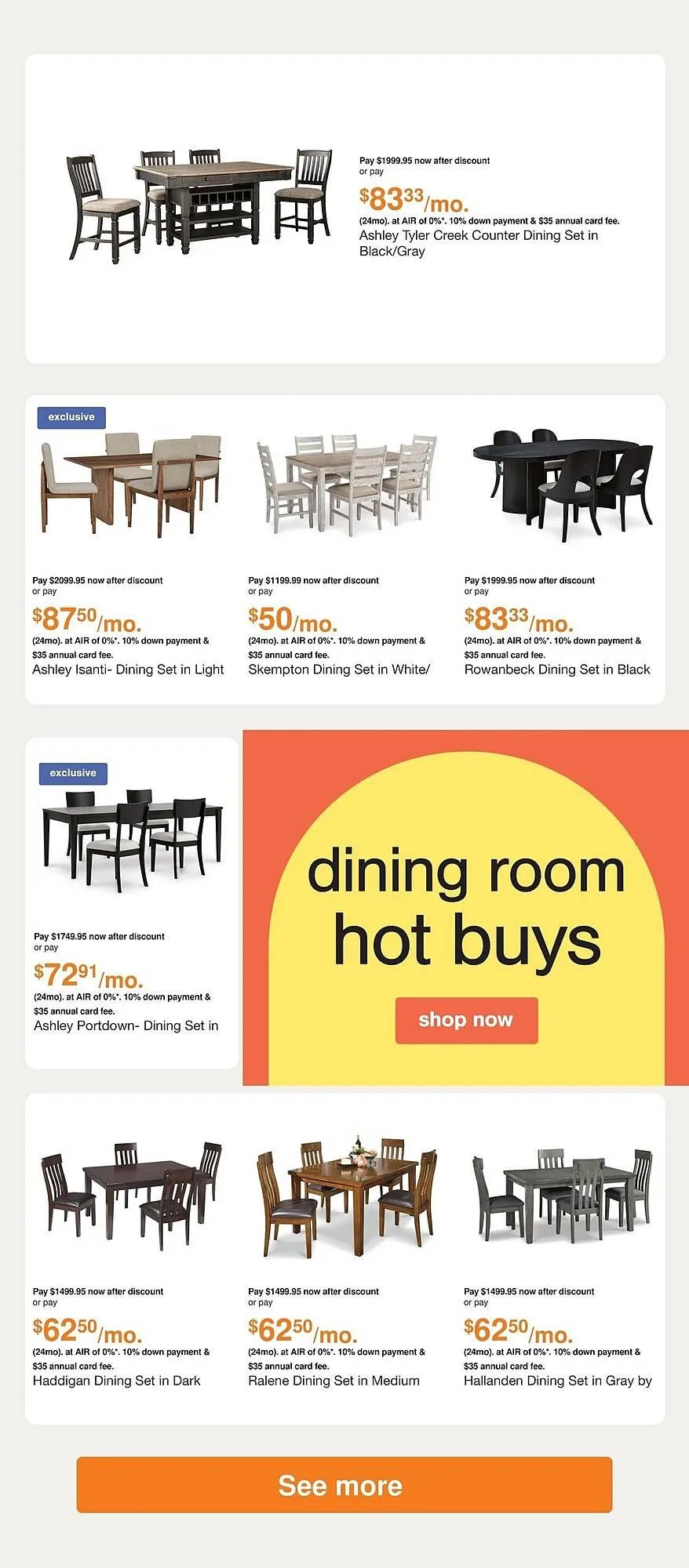 Ashley Furniture flyer from August 7 to August 13 2025 - flyer page 4
