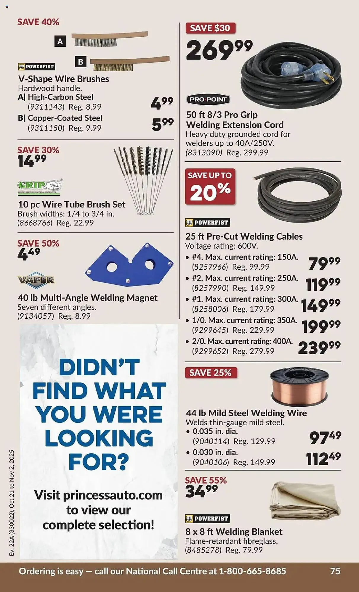 Princess Auto flyer from October 21 to November 2 2025 - flyer page 96