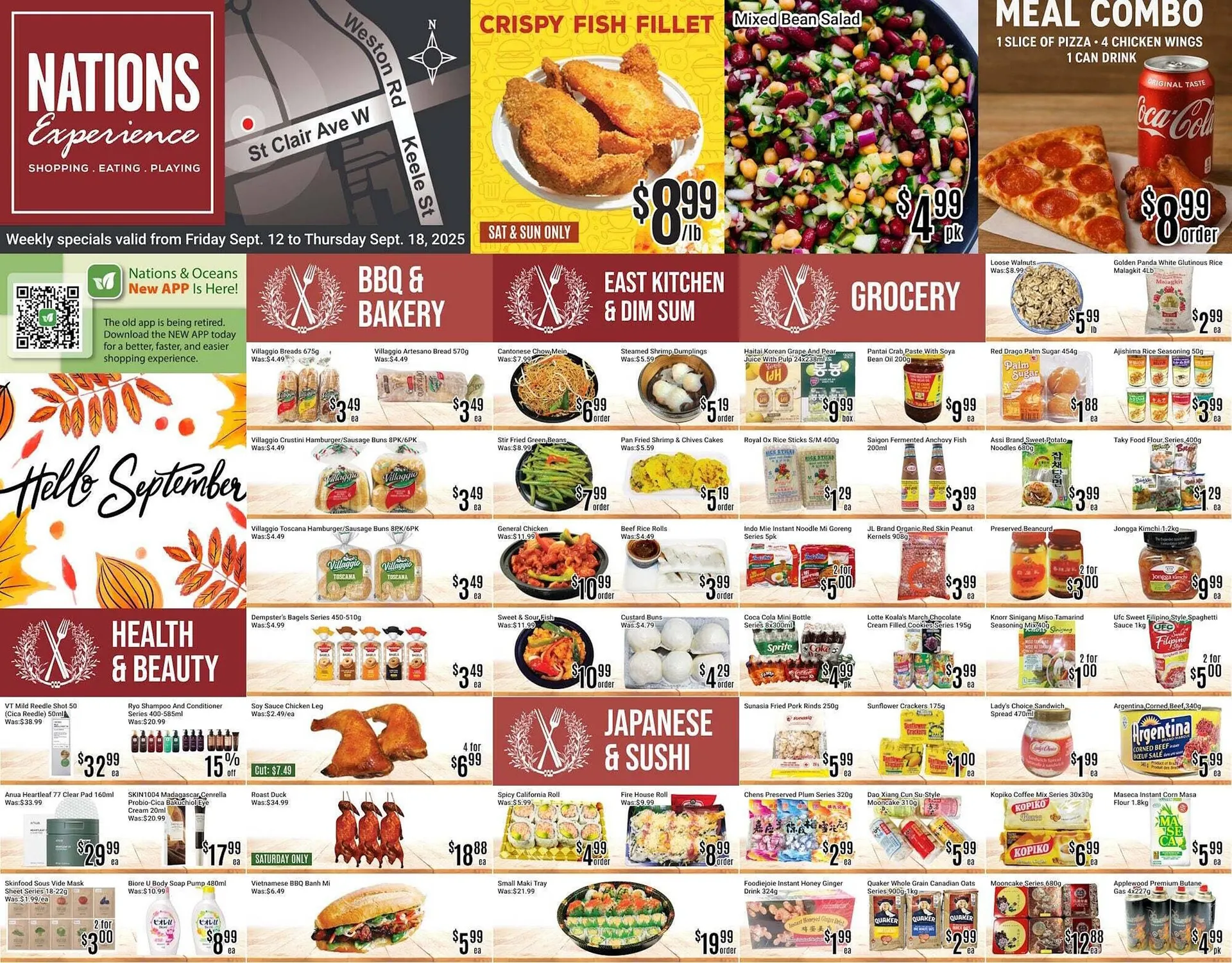 Nations Fresh Foods flyer from September 12 to September 19 2025 - flyer page 1