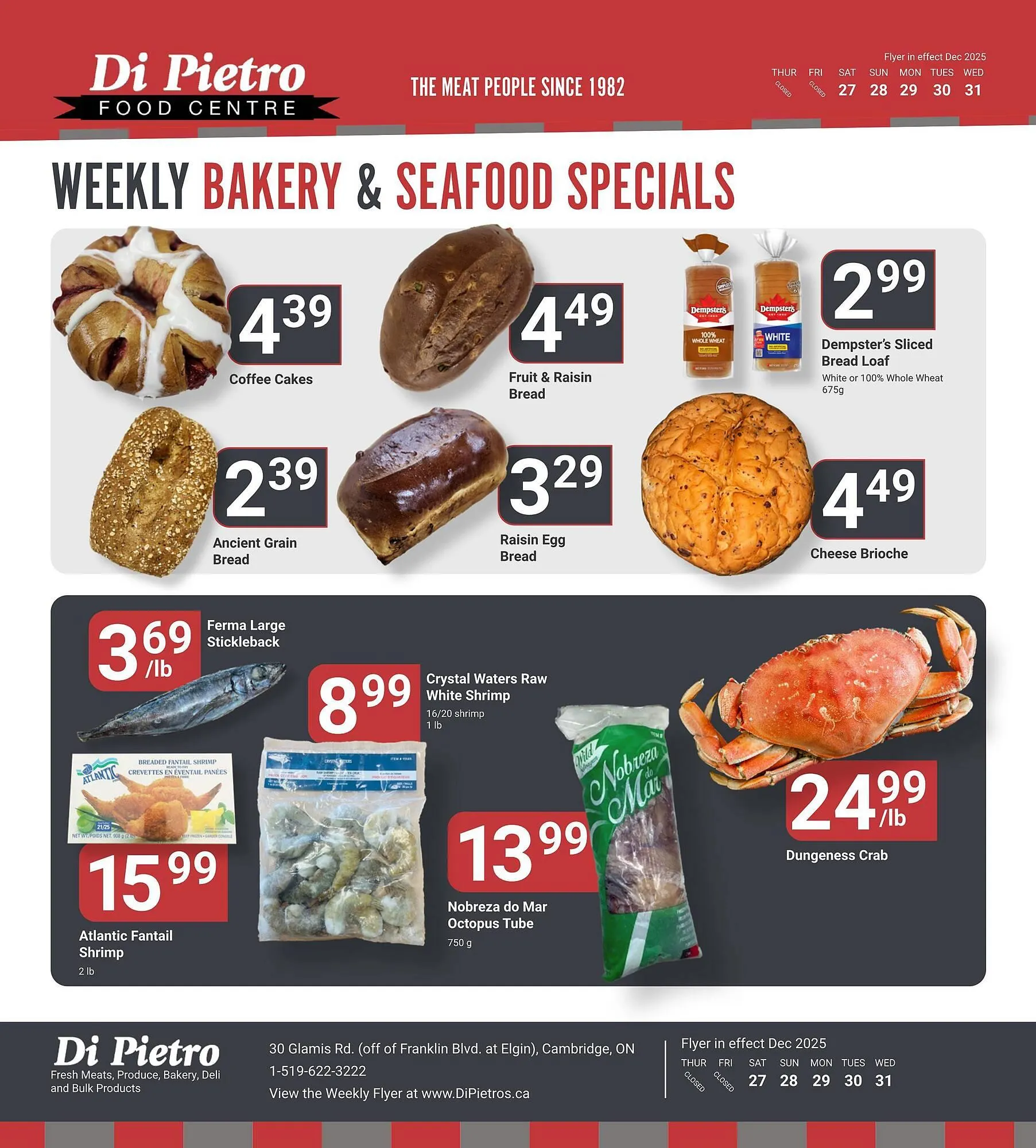 Di Pietro flyer from December 27 to December 31 2025 - flyer page 12