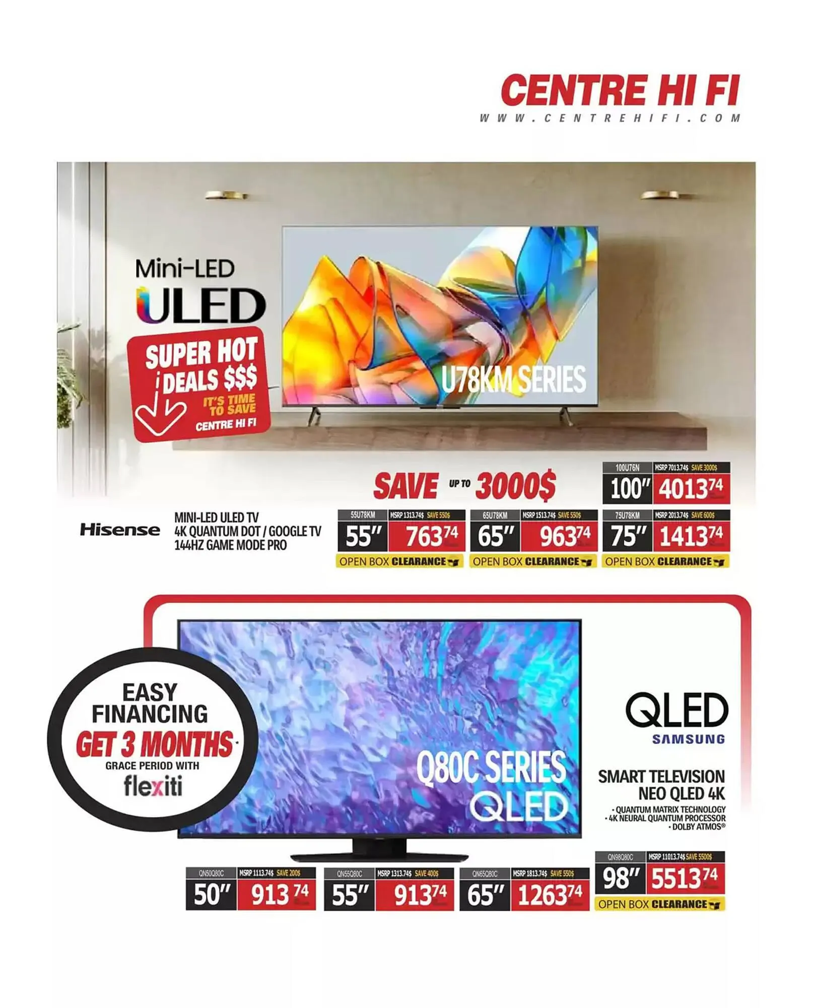 Centre Hi-Fi flyer from November 22 to November 28 2024 - flyer page 31