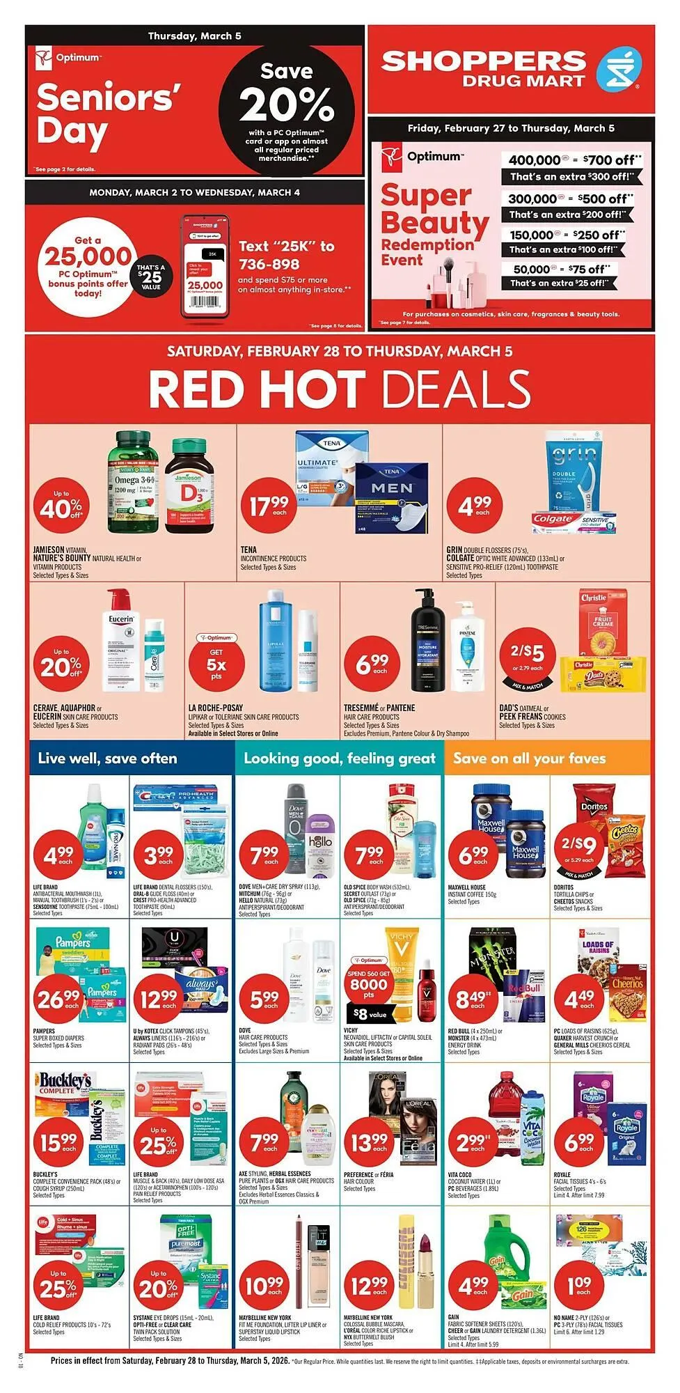 Shoppers Drug Mart flyer from February 28 to March 5 2026 - flyer page 5