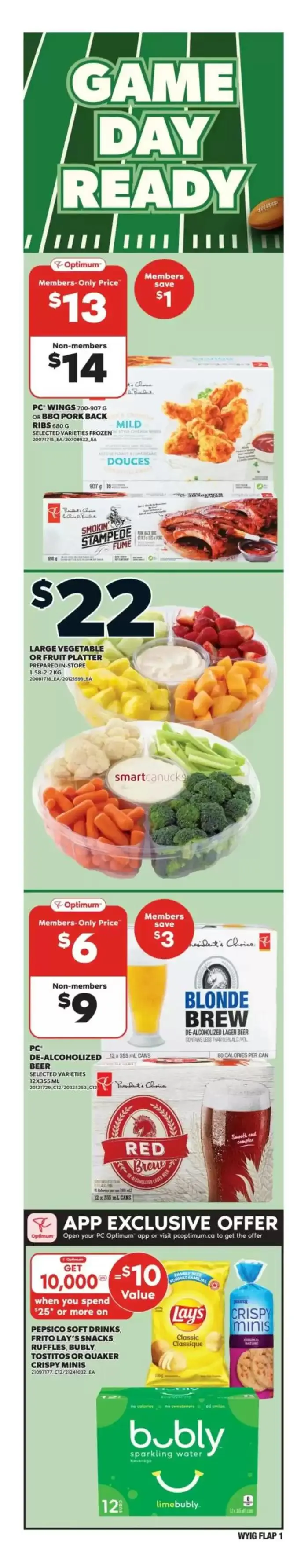 Independent Grocer weeky flyer - 1