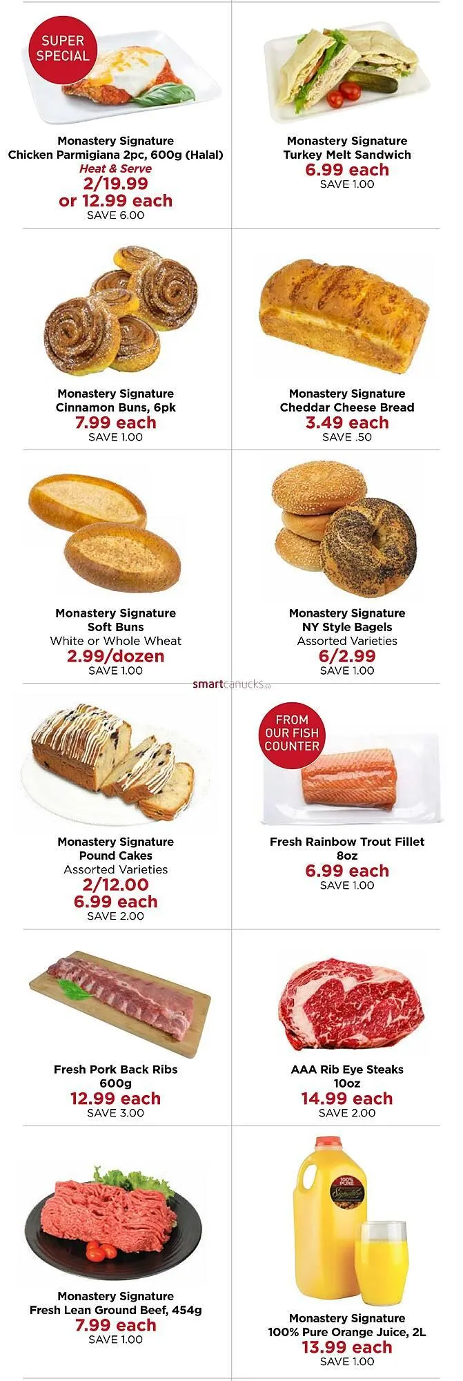 Monastery Bakery flyer from November 24 to December 28 2025 - flyer page 4
