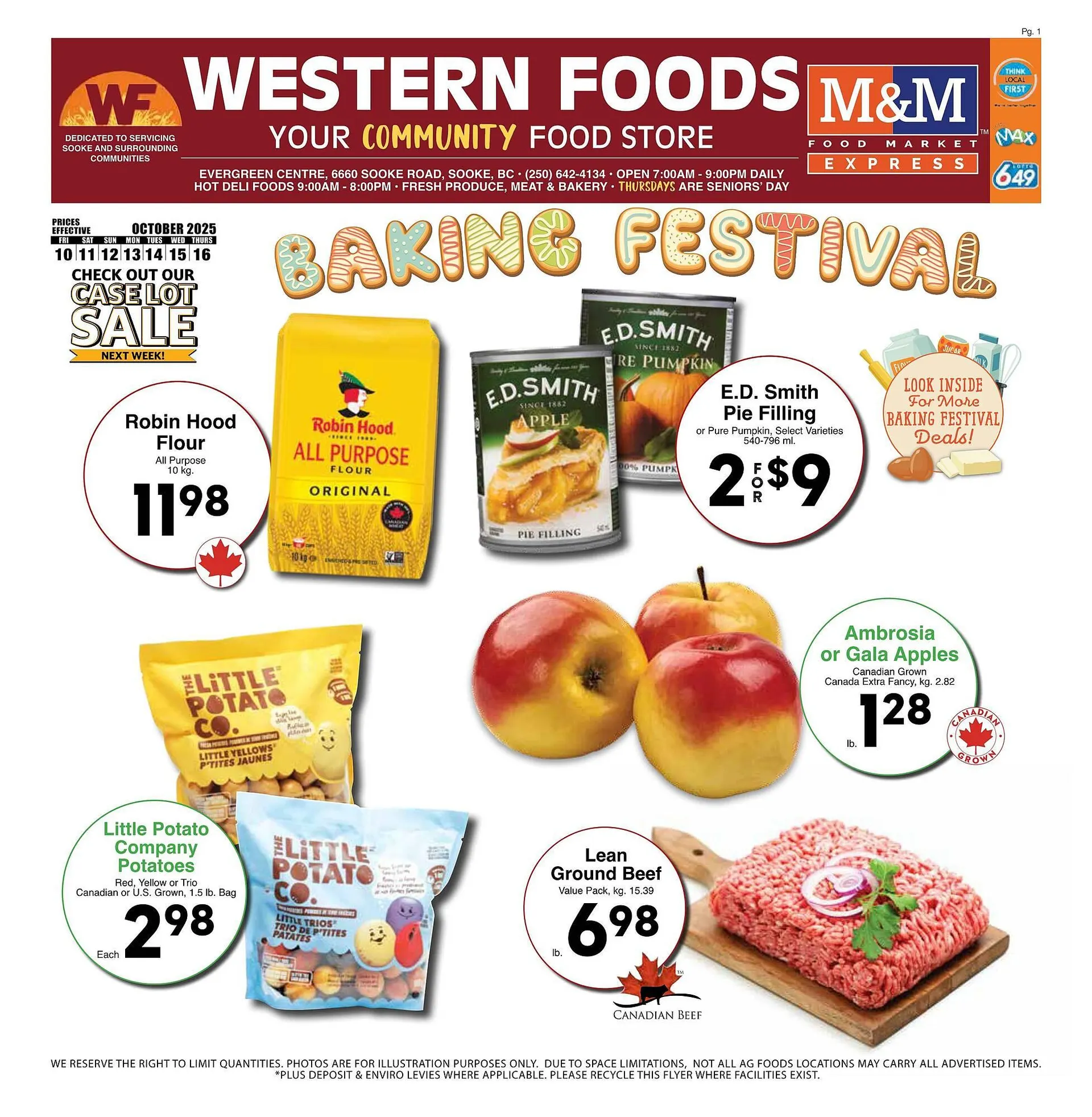 Western Foods flyer from October 10 to October 16 2025 - flyer page 1