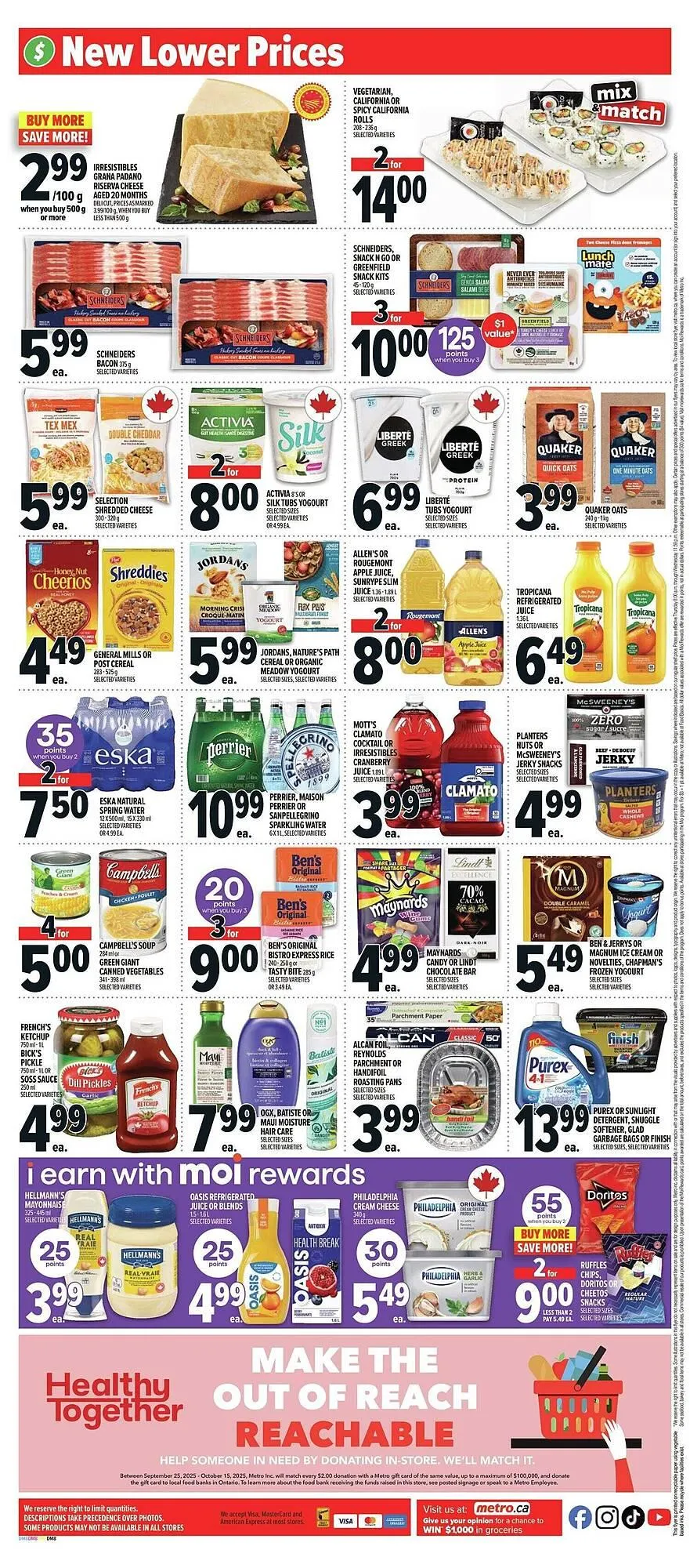 Metro flyer from October 2 to October 9 2025 - flyer page 4