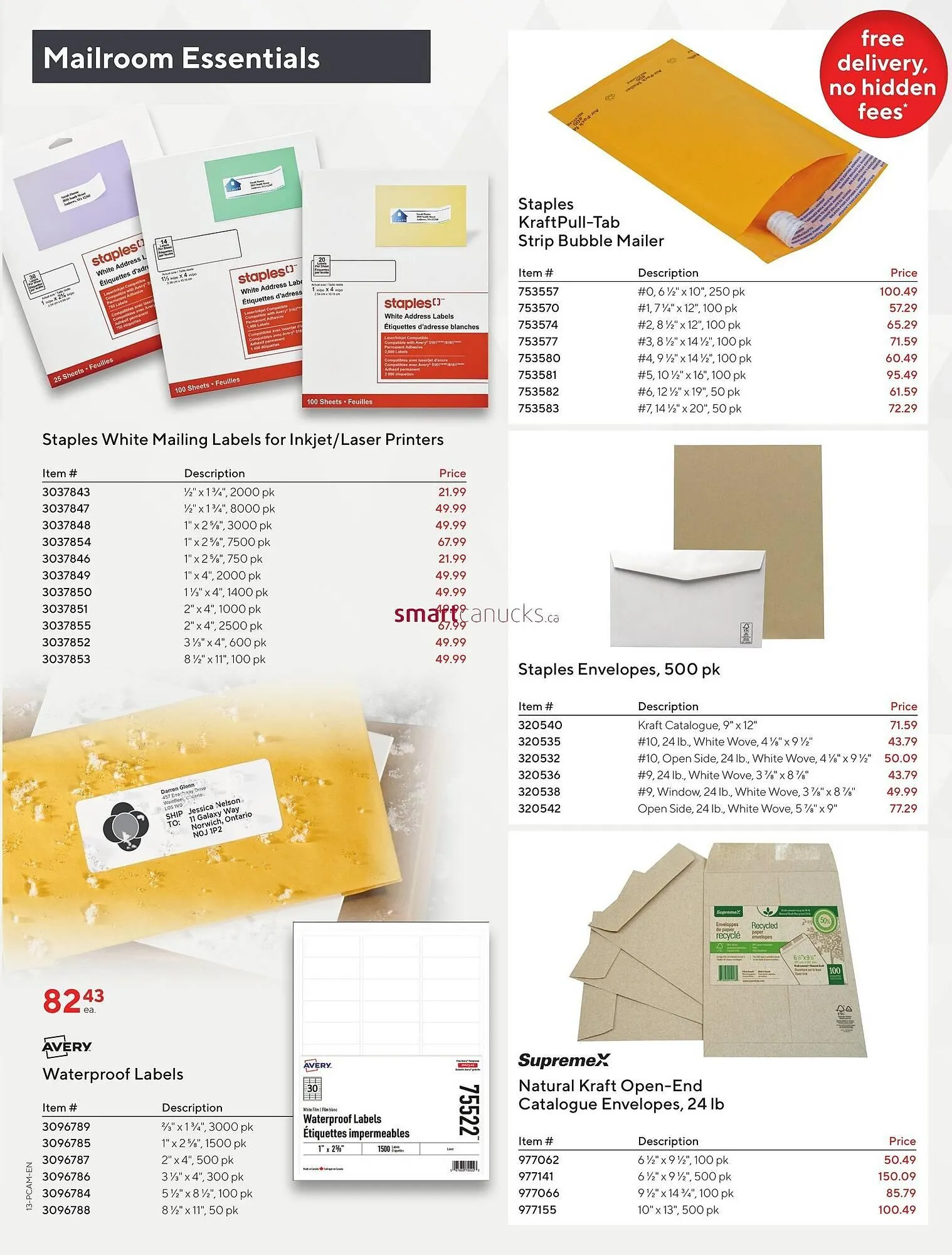 Staples flyer from April 16 to April 22 2025 - flyer page 13