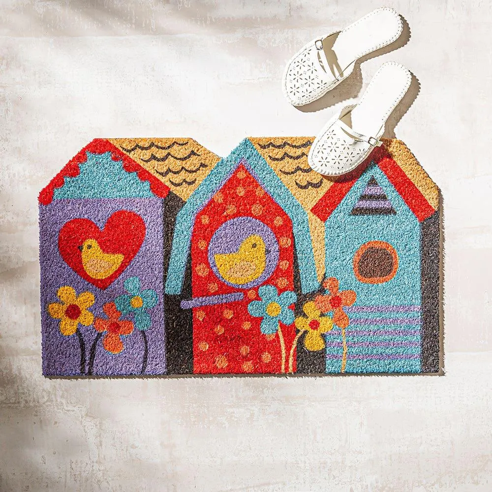 KSP Summer 'Bird House' Coir Doormat