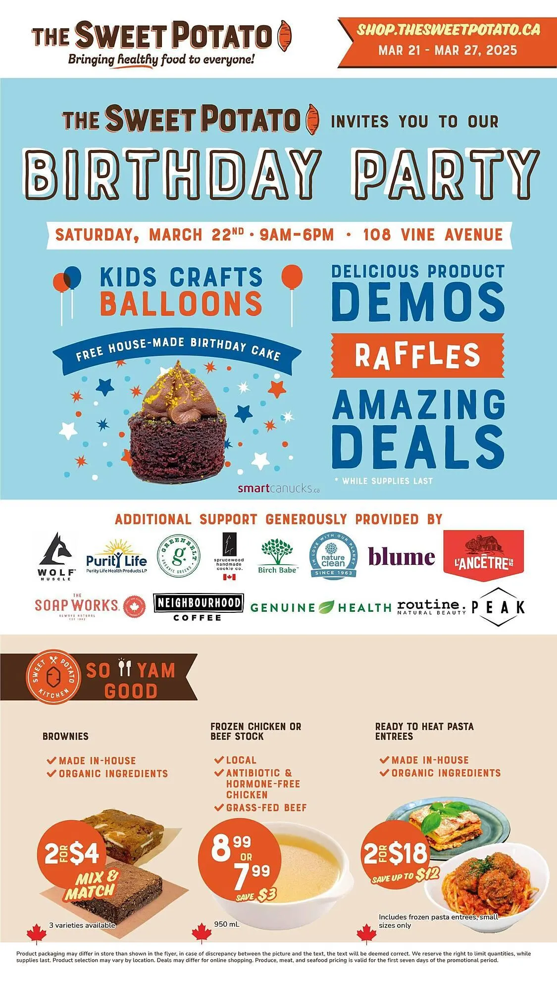 The Sweet Potato flyer from March 20 to April 20 2025 - flyer page 4