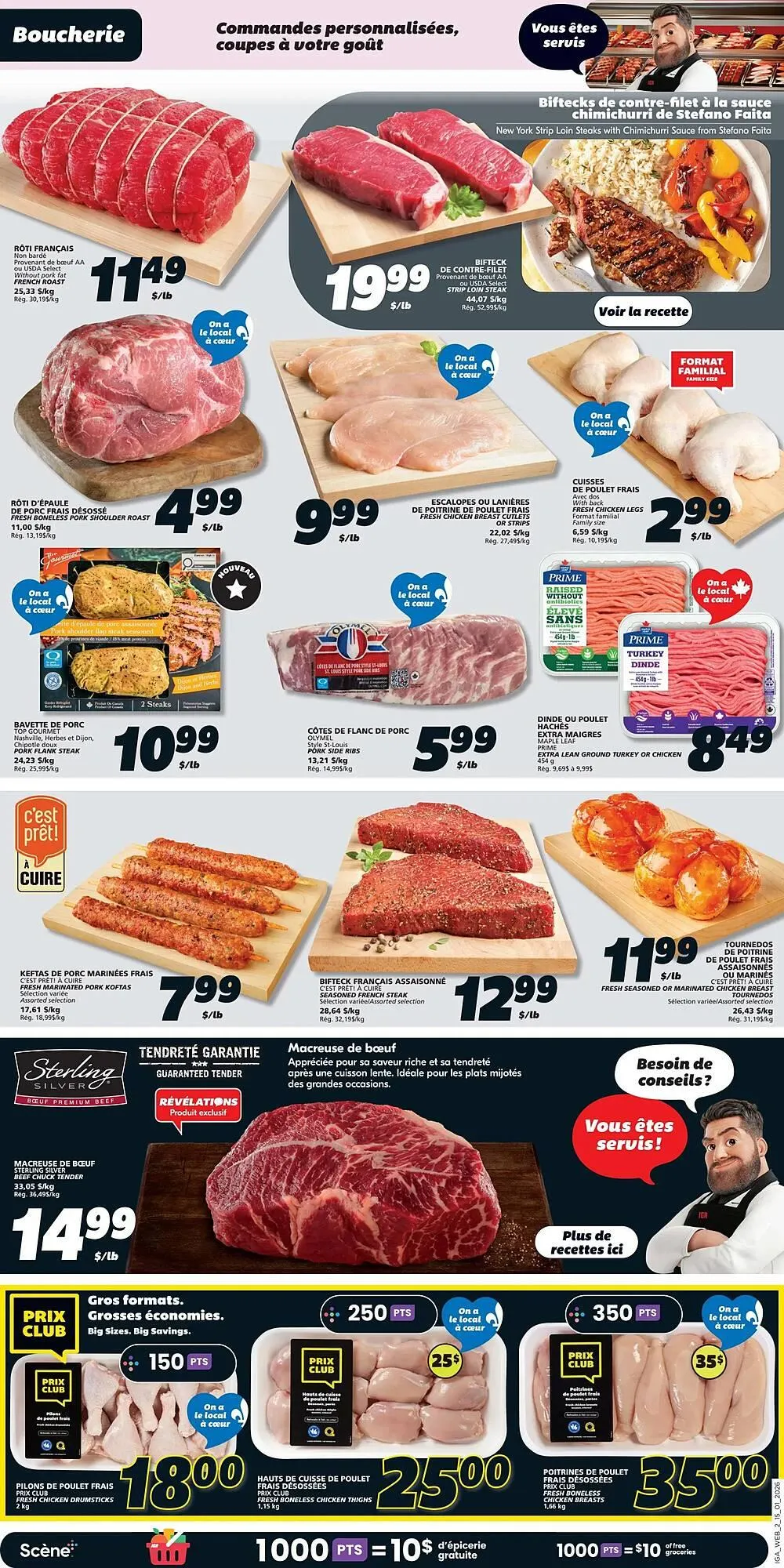 IGA flyer from January 15 to January 21 2026 - flyer page 4