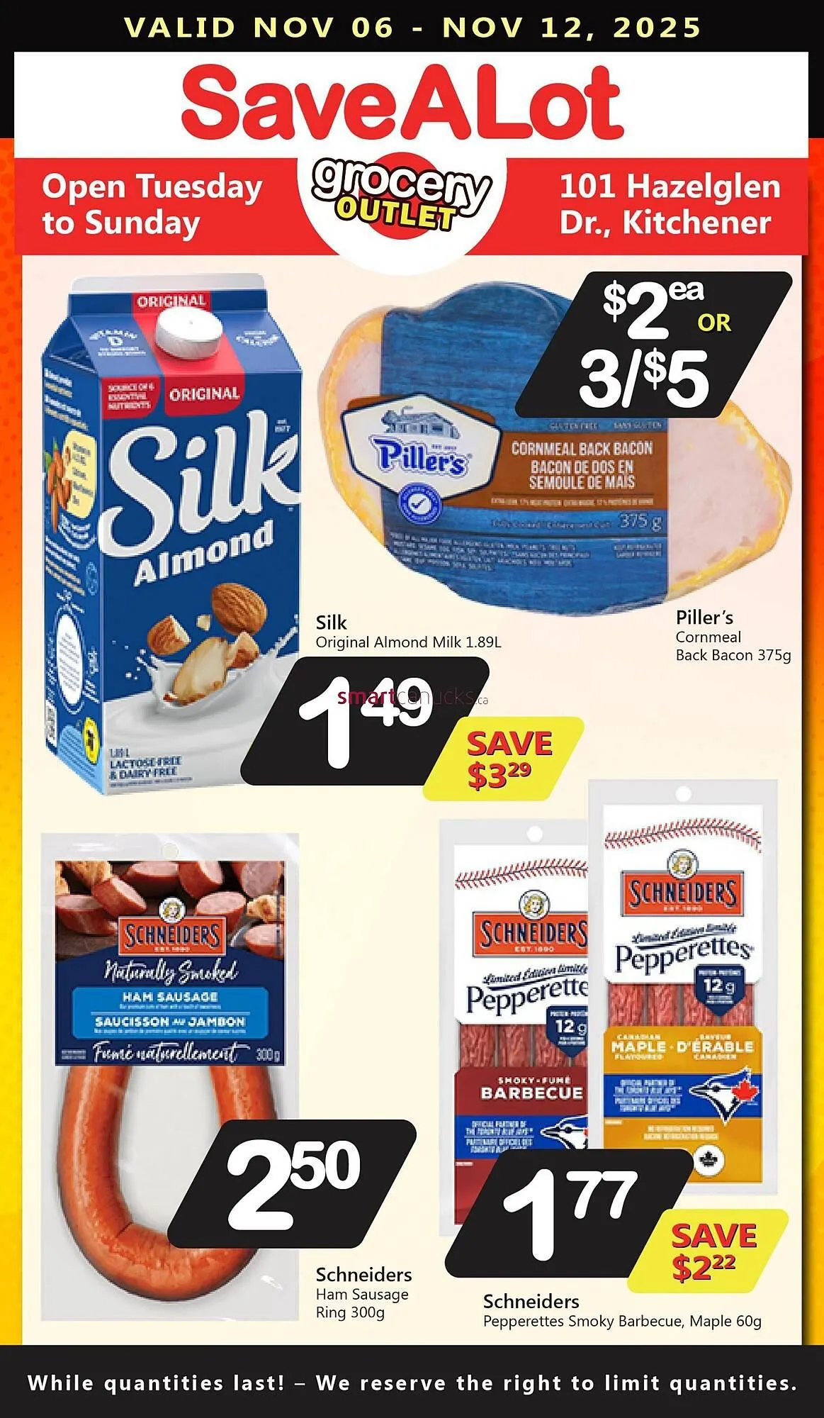 Save on Foods flyer from November 6 to November 12 2025 - flyer page 1
