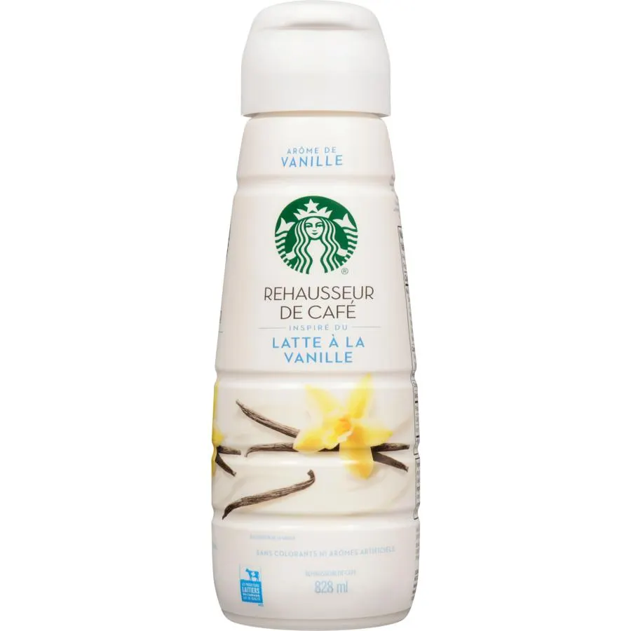 Rehausseur de café Latte à la vanille, chaud ou glacé