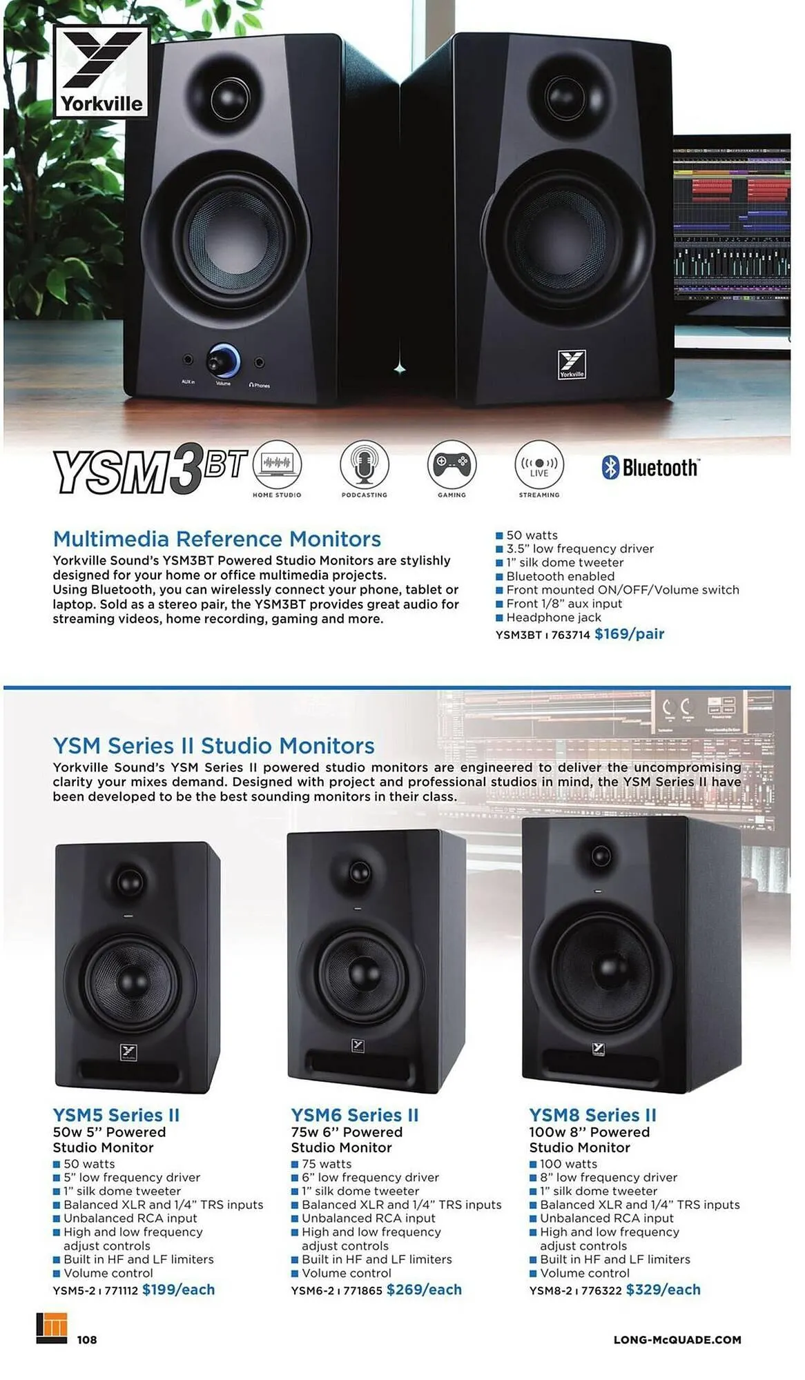 Long & McQuade flyer from November 5 to July 31 2026 - flyer page 108