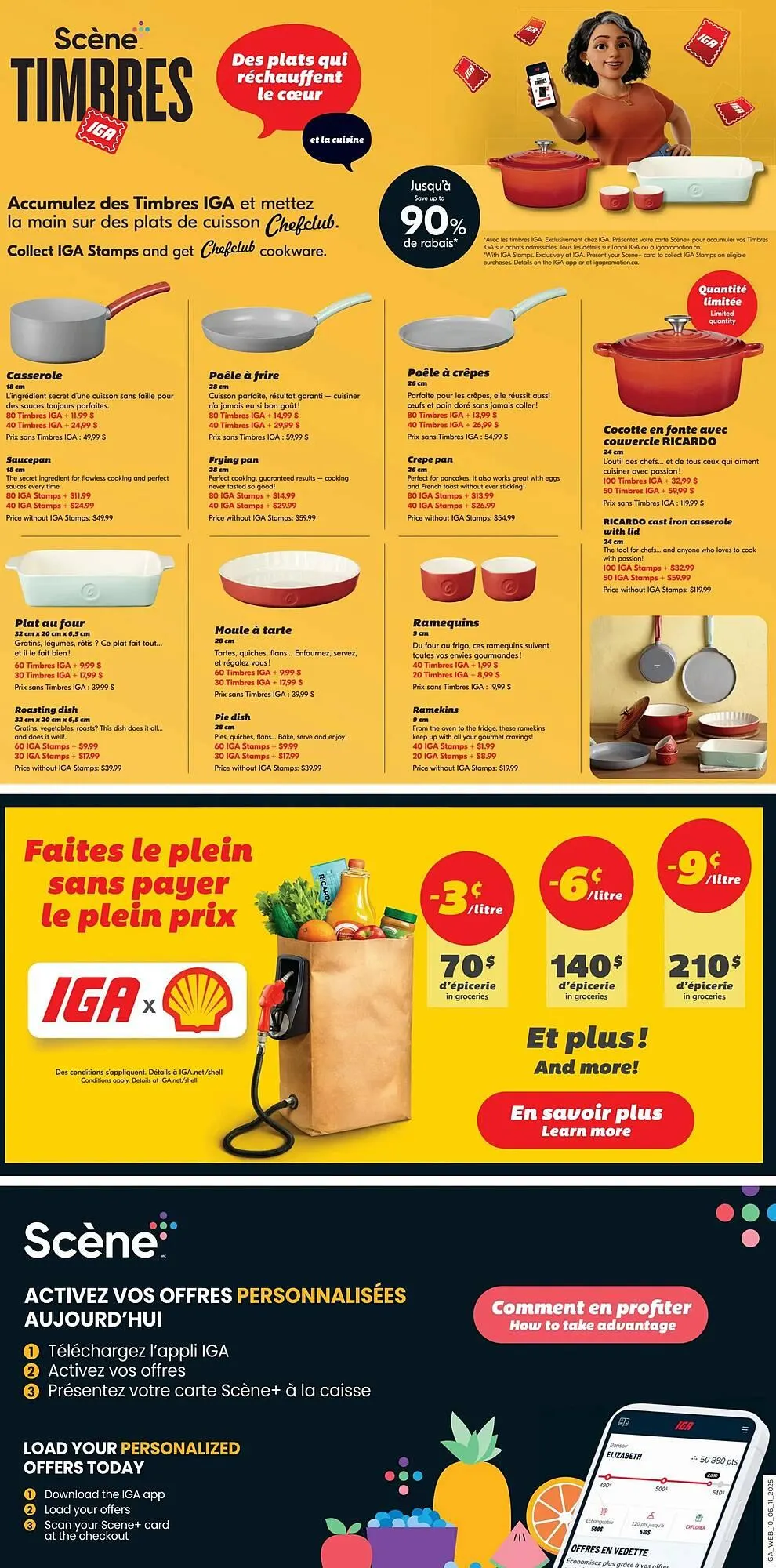 IGA flyer from November 6 to November 12 2025 - flyer page 12