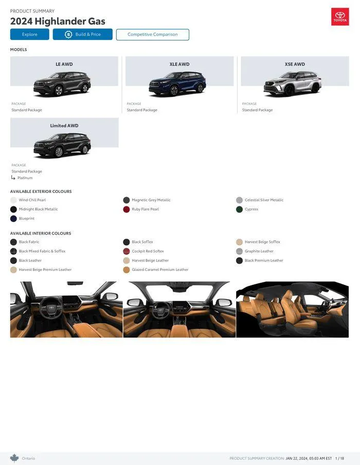 Toyota Highlander - 1