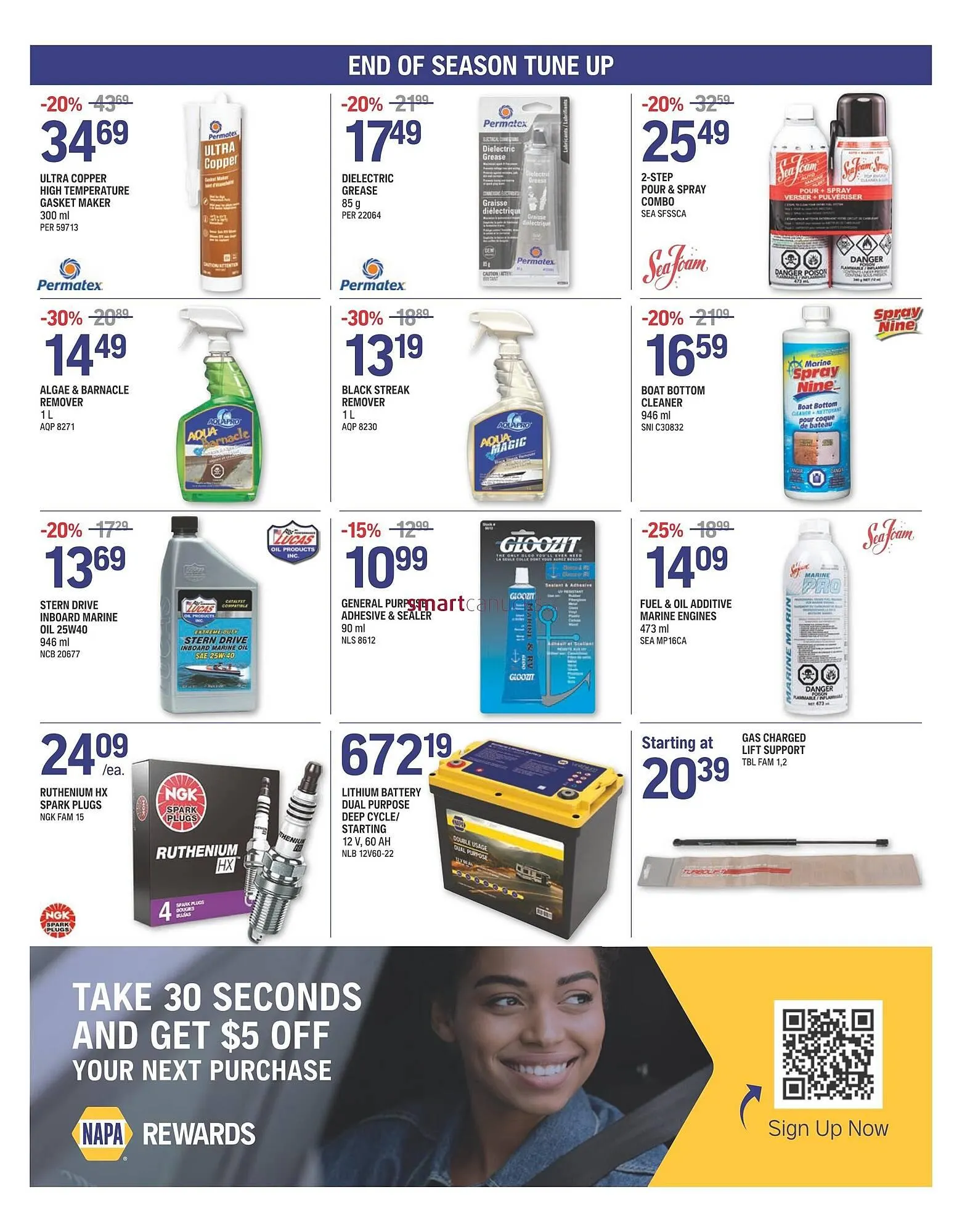 NAPA Auto Parts flyer from September 5 to September 11 2025 - flyer page 2