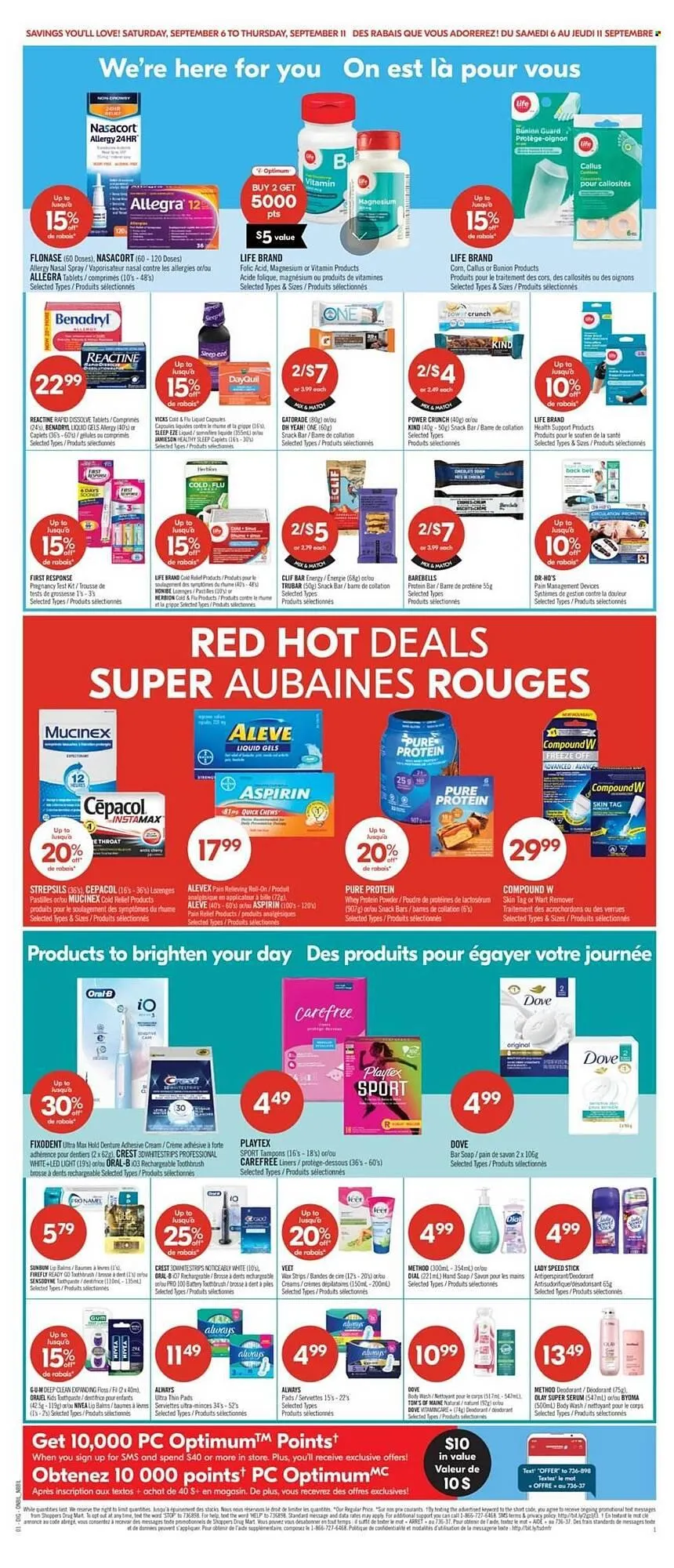 Shoppers Drug Mart flyer from September 6 to September 11 2025 - flyer page 14