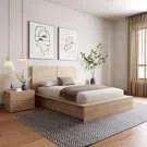 Mobilier de chambre à coucher James - Lit double