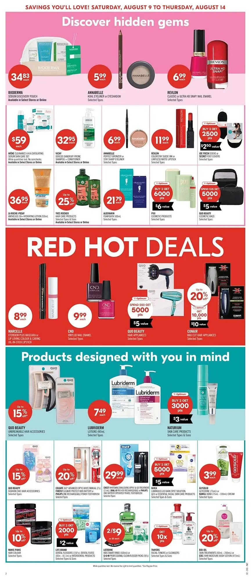 Shoppers Drug Mart flyer from August 9 to August 14 2025 - flyer page 17
