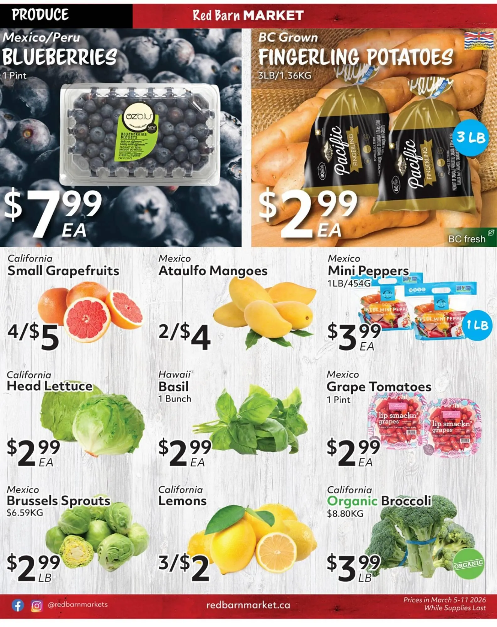 Red Barn Market flyer from March 5 to March 11 2026 - flyer page 6