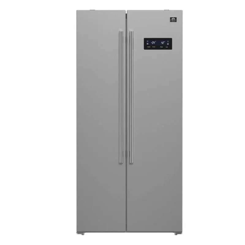 FORNO Réfrigérateur 15,6 pi3 33 po Inox Côte à côte - FFRBI1805-33
