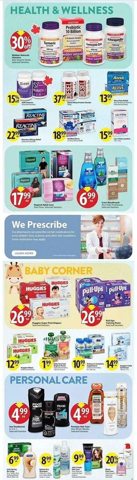 Save on Foods flyer from July 17 to July 30 2025 - flyer page 22