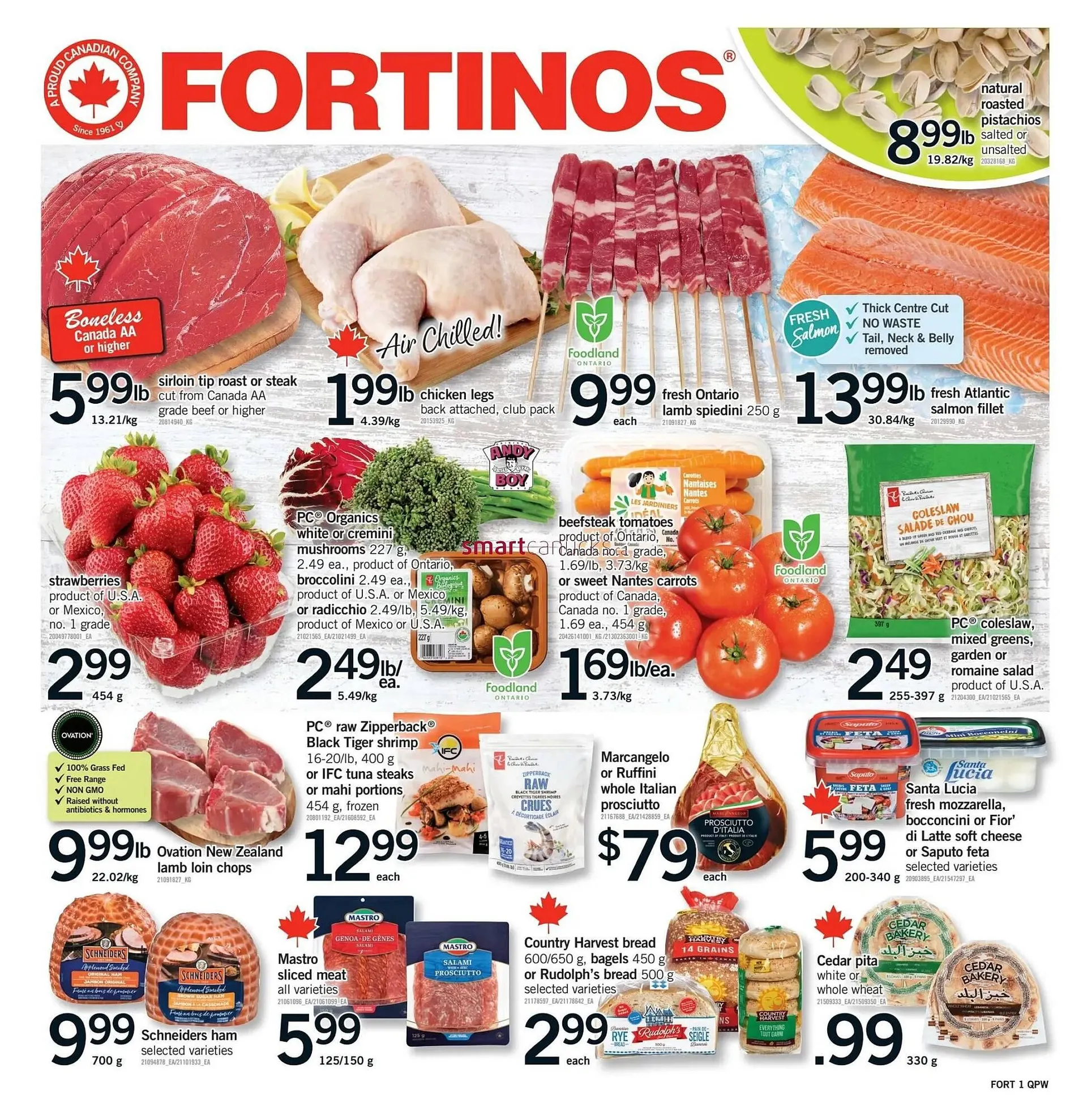 Fortinos flyer from April 3 to April 9 2025 - flyer page 1