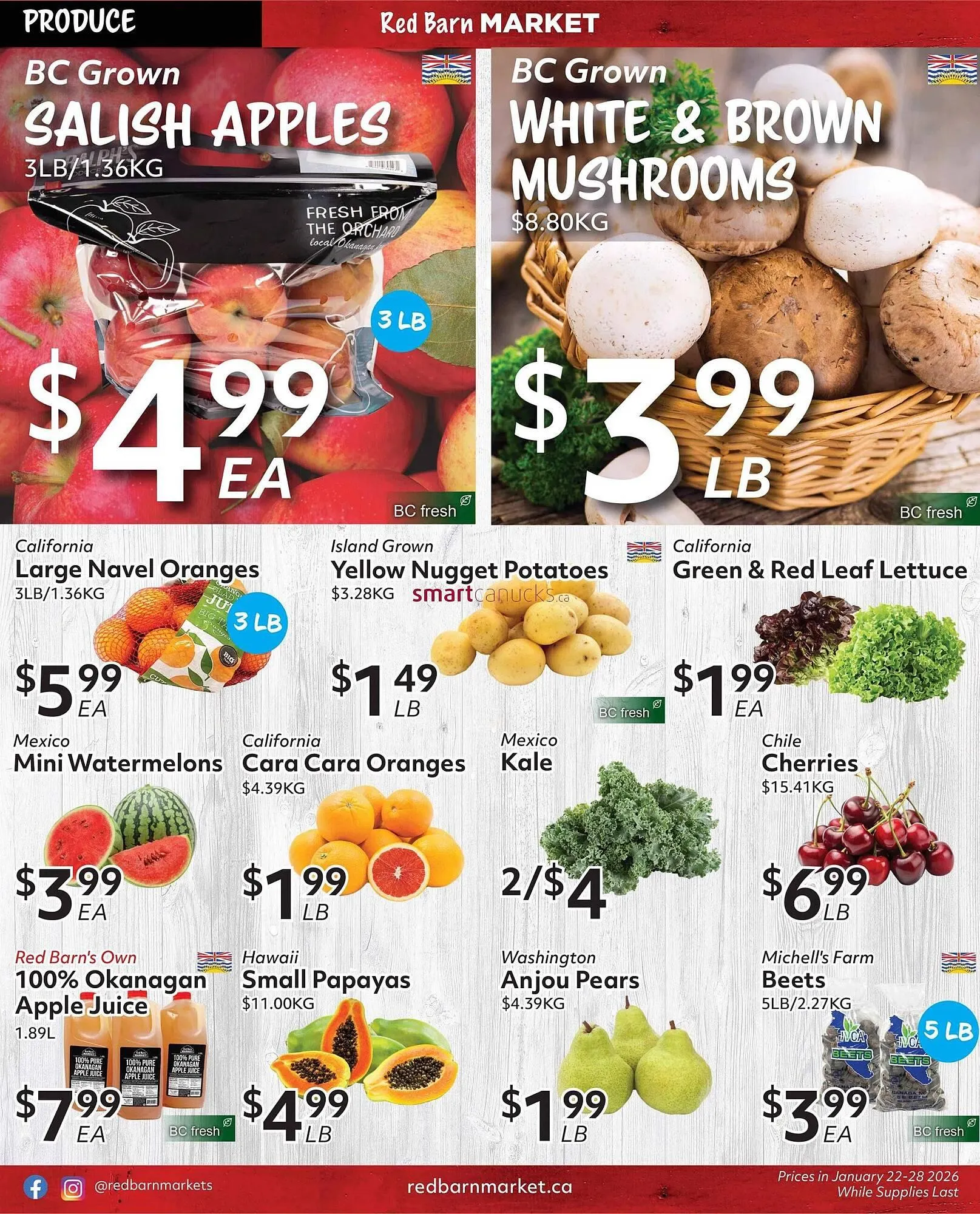 Red Barn Market flyer from January 22 to January 28 2026 - flyer page 7