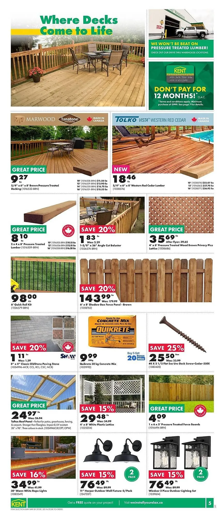 Kent flyer from April 18 to April 24 2025 - flyer page 7