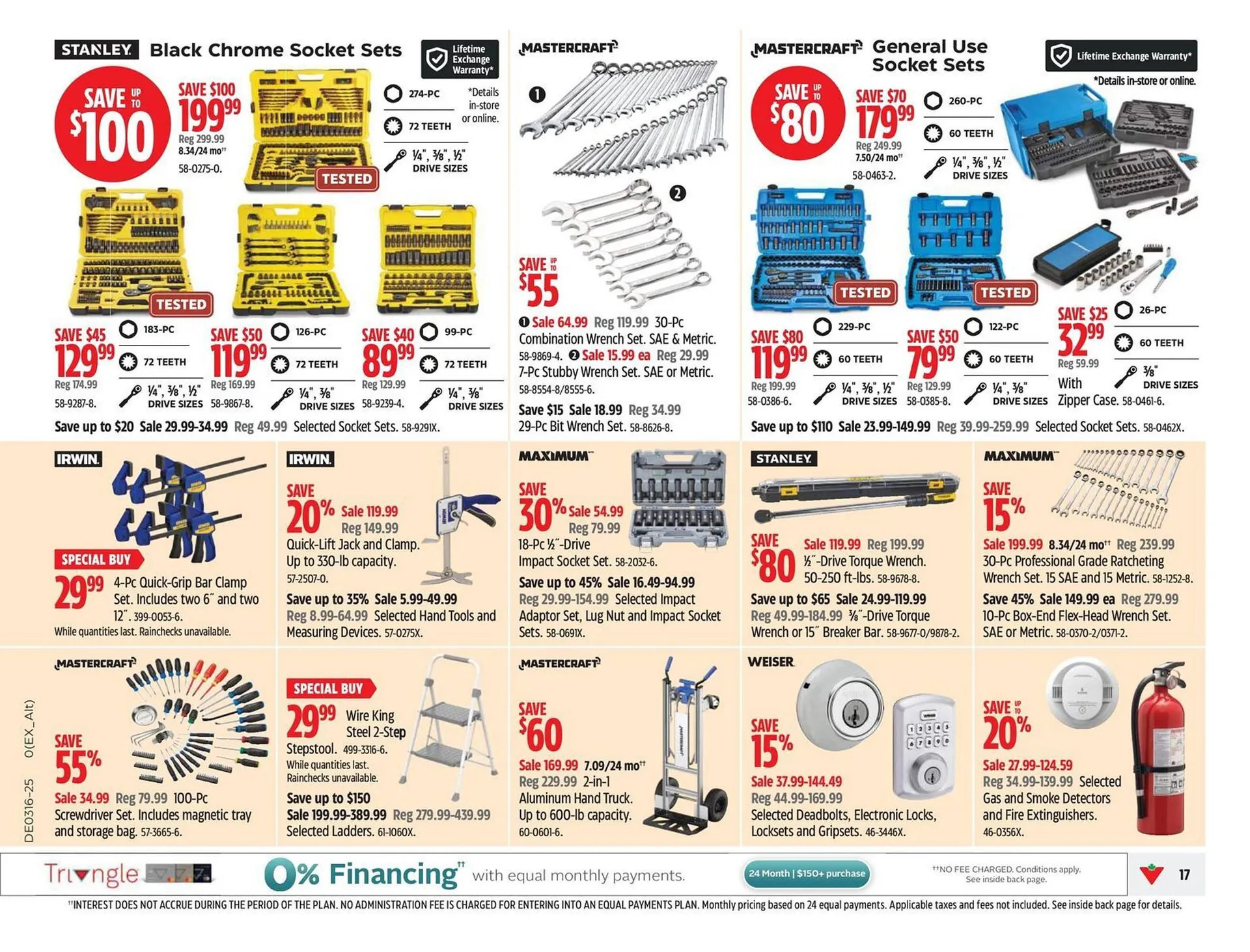 Canadian Tire flyer from April 10 to April 16 2025 - flyer page 17