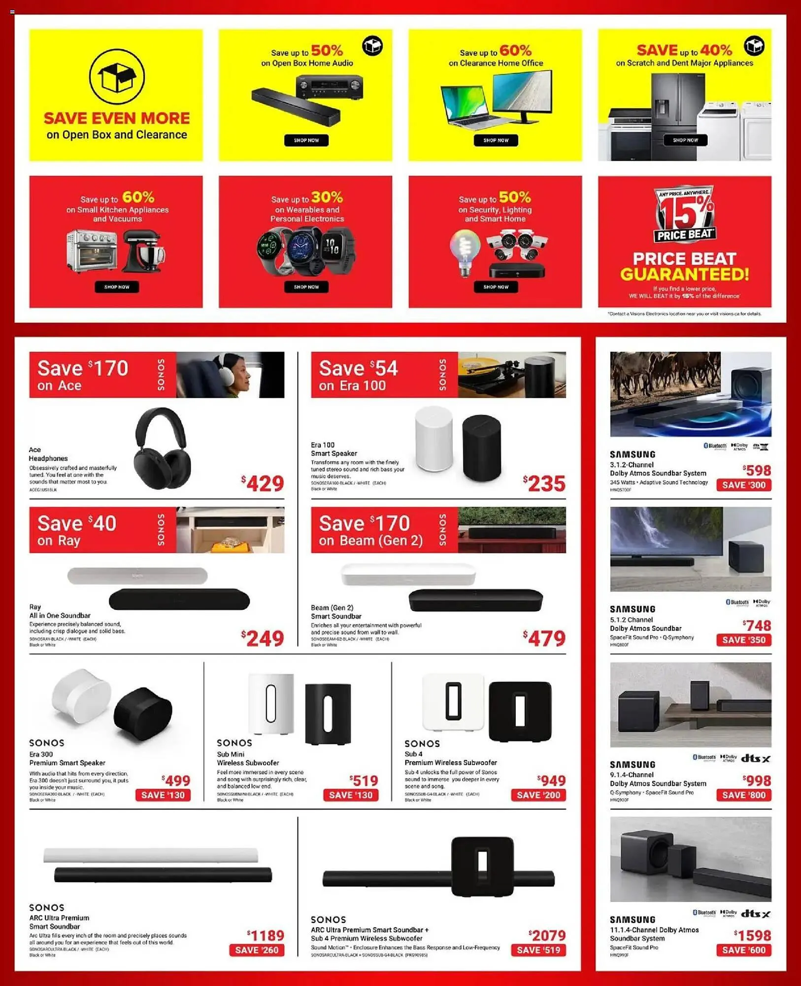 Visions Electronics flyer from January 30 to February 5 2026 - flyer page 4