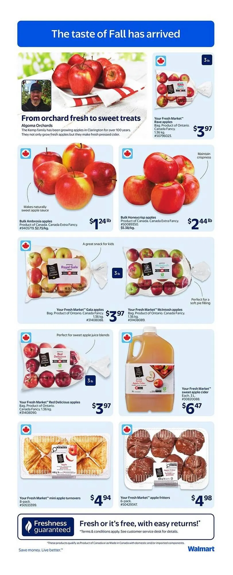 Walmart flyer from October 9 to October 15 2025 - flyer page 9