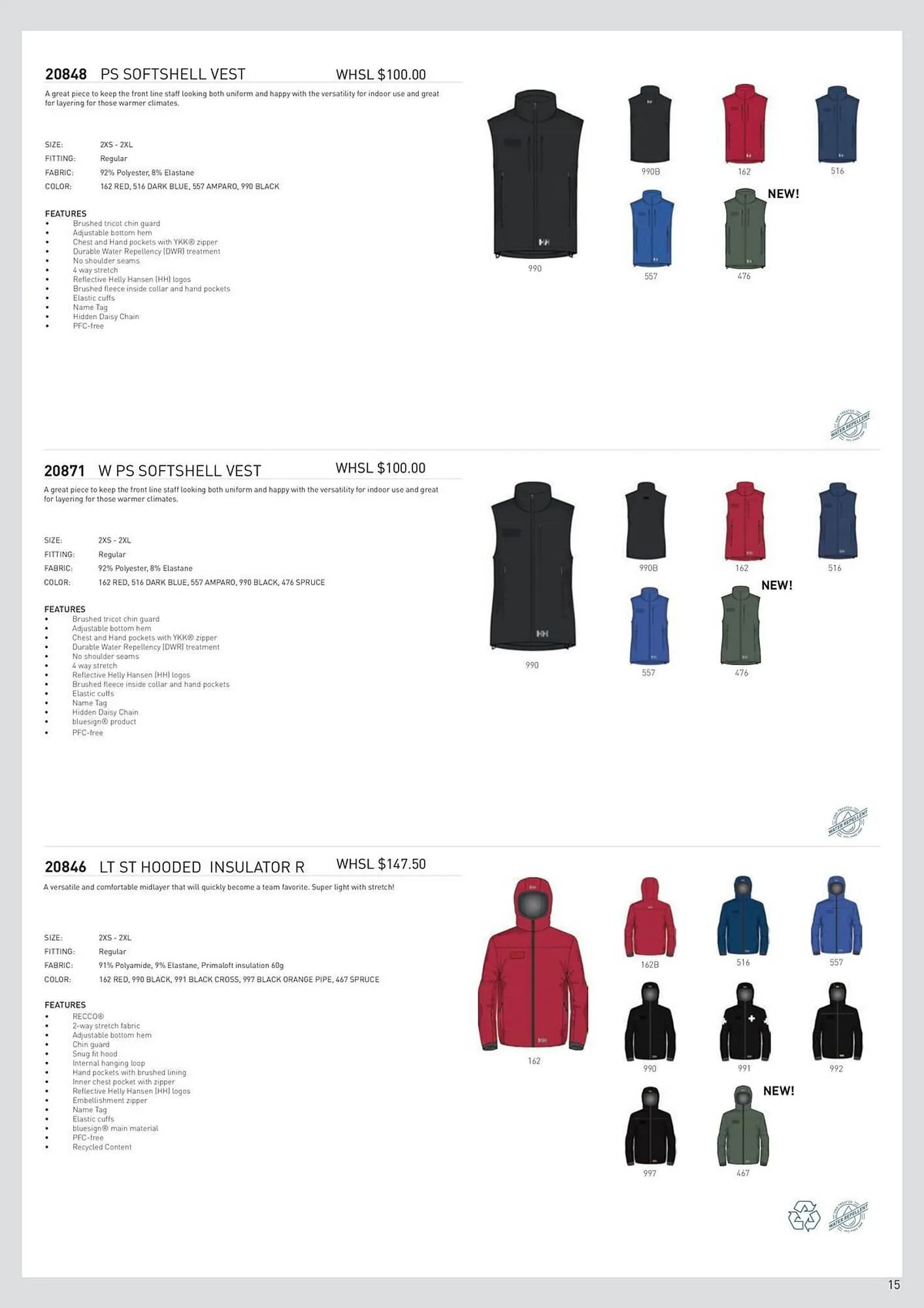 Helly Hansen flyer from September 11 to February 28 2026 - flyer page 15
