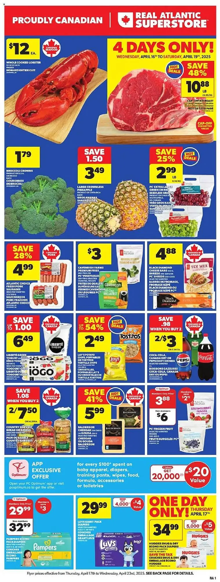 Atlantic Superstore flyer from April 17 to April 23 2025 - flyer page 3