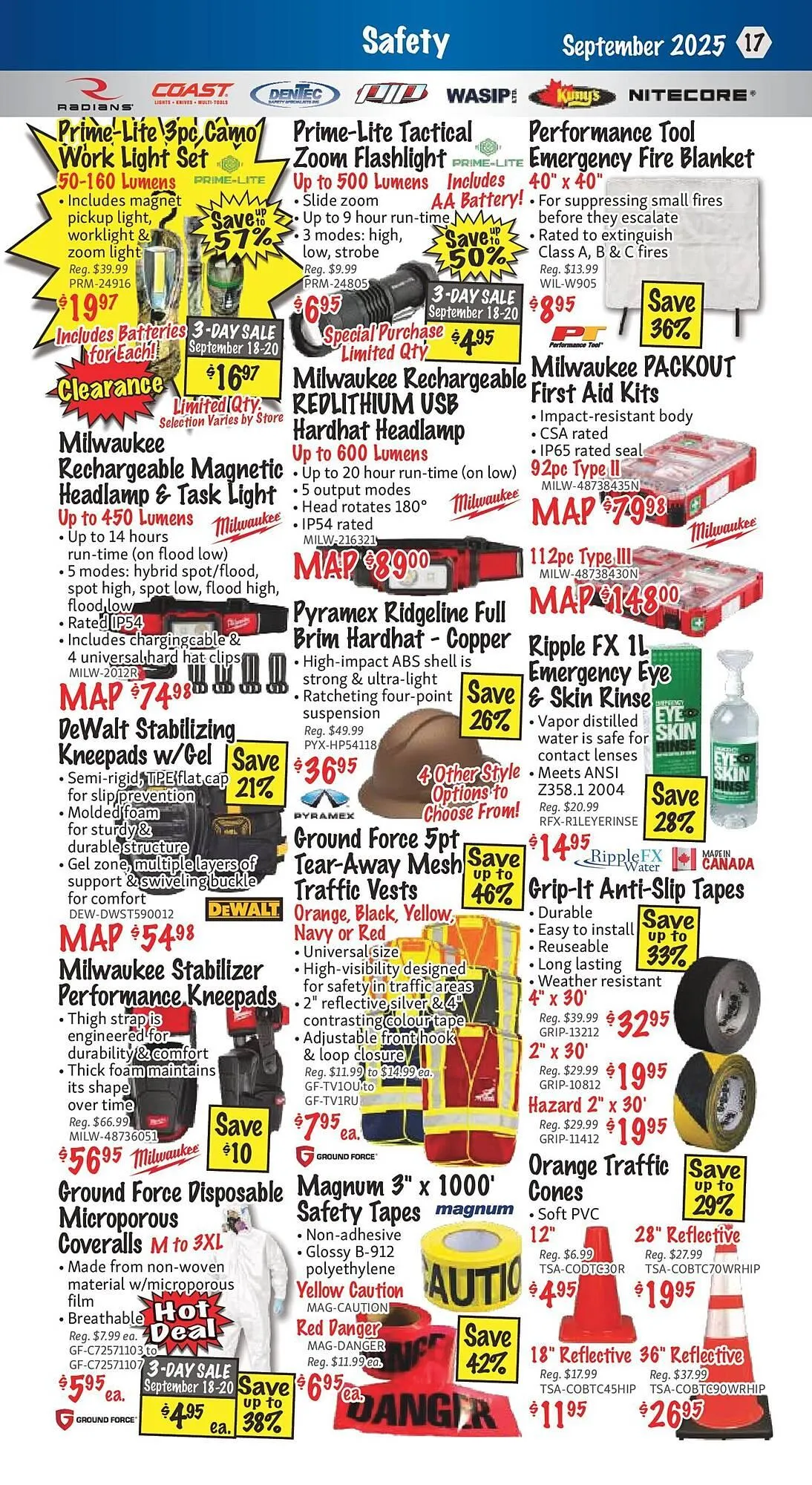 KMS Tools flyer from September 1 to September 15 2025 - flyer page 17
