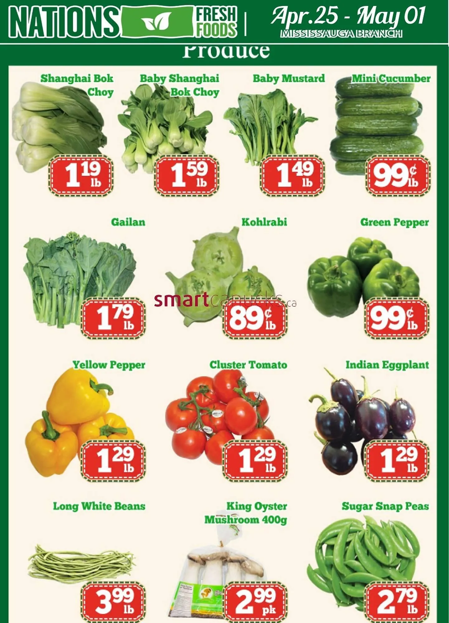 Nations Fresh Foods flyer from April 25 to May 1 2025 - flyer page 1